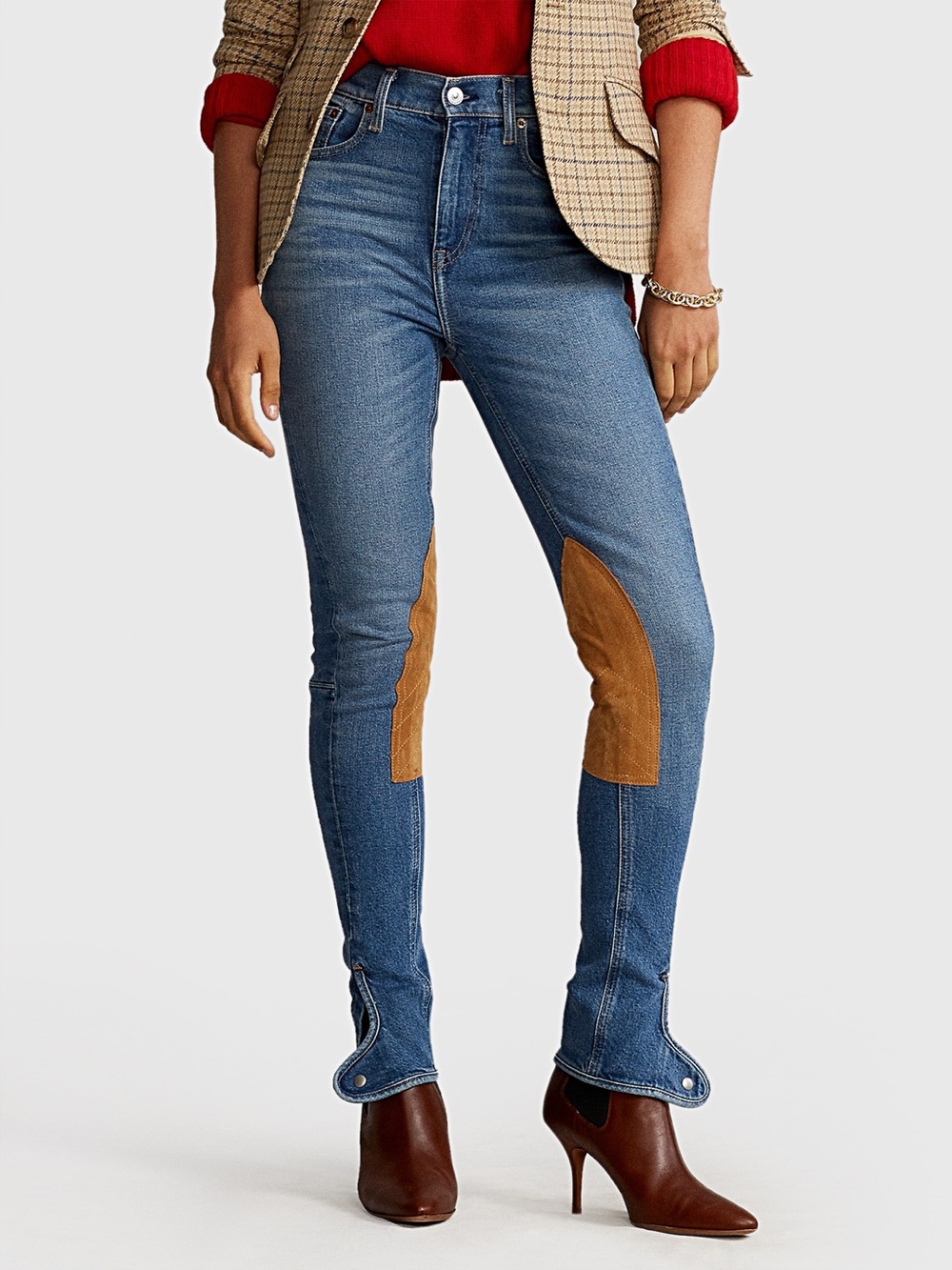 🌻LIKE NEW Polo Ralph Lauren Jodhpur Riding Jeans  Mid Rise Skinny Denim Size 29